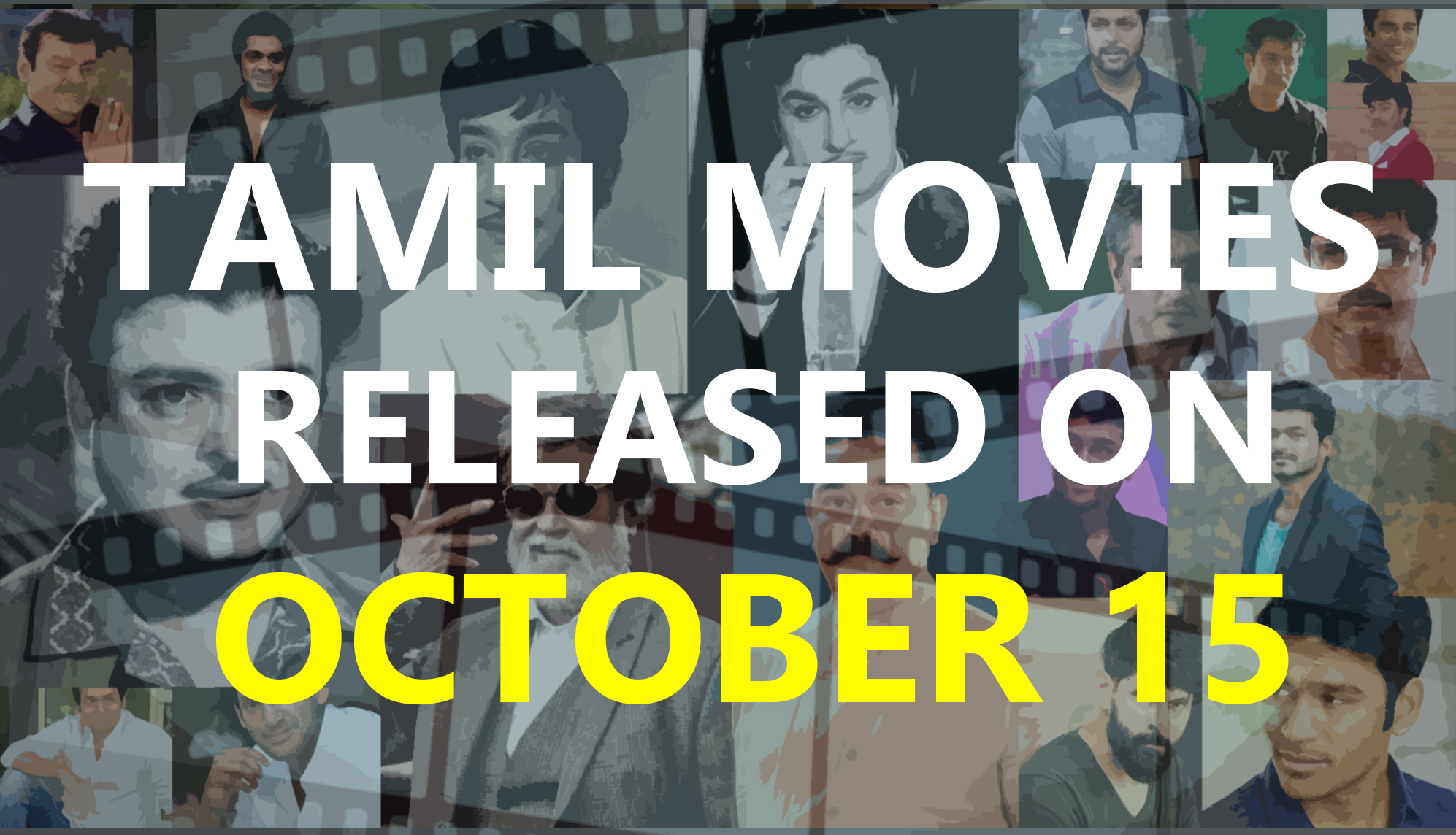 Poster Tamil Cinema Oct15